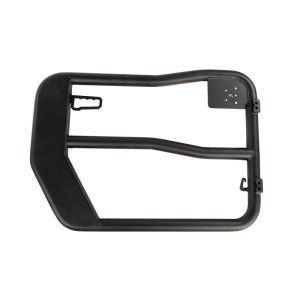 Jeep Wrangler JK Tube Doors - Front - Rugged Ridge - Fortis - Black - 2018